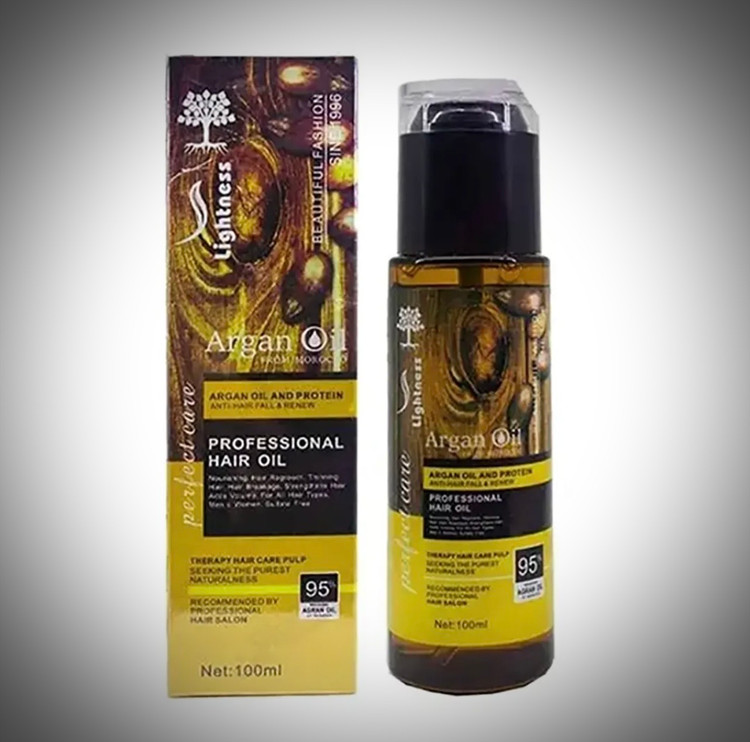 روغن آرگان لایتنس حجم 100 میل