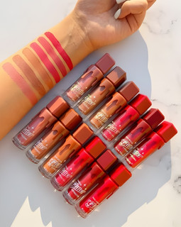 KISS BEAUTY Glitter رژلب مايع مات شاين دار گلیتری كيس بيوتى Lipstick