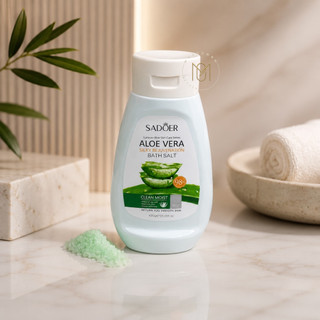 نمک بدن آلوئهورا سادور Aloe Vera حجم ۴۳۰گرم