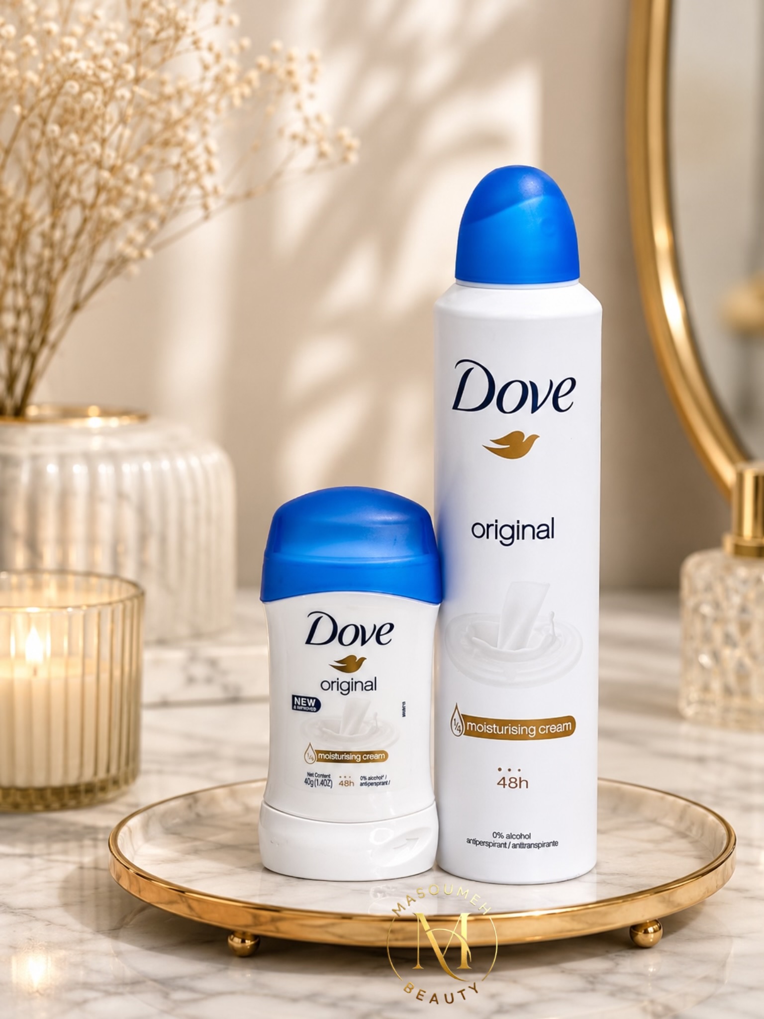 ست اسپری و مام داو اورجینال | Dove Original Deodorant Set