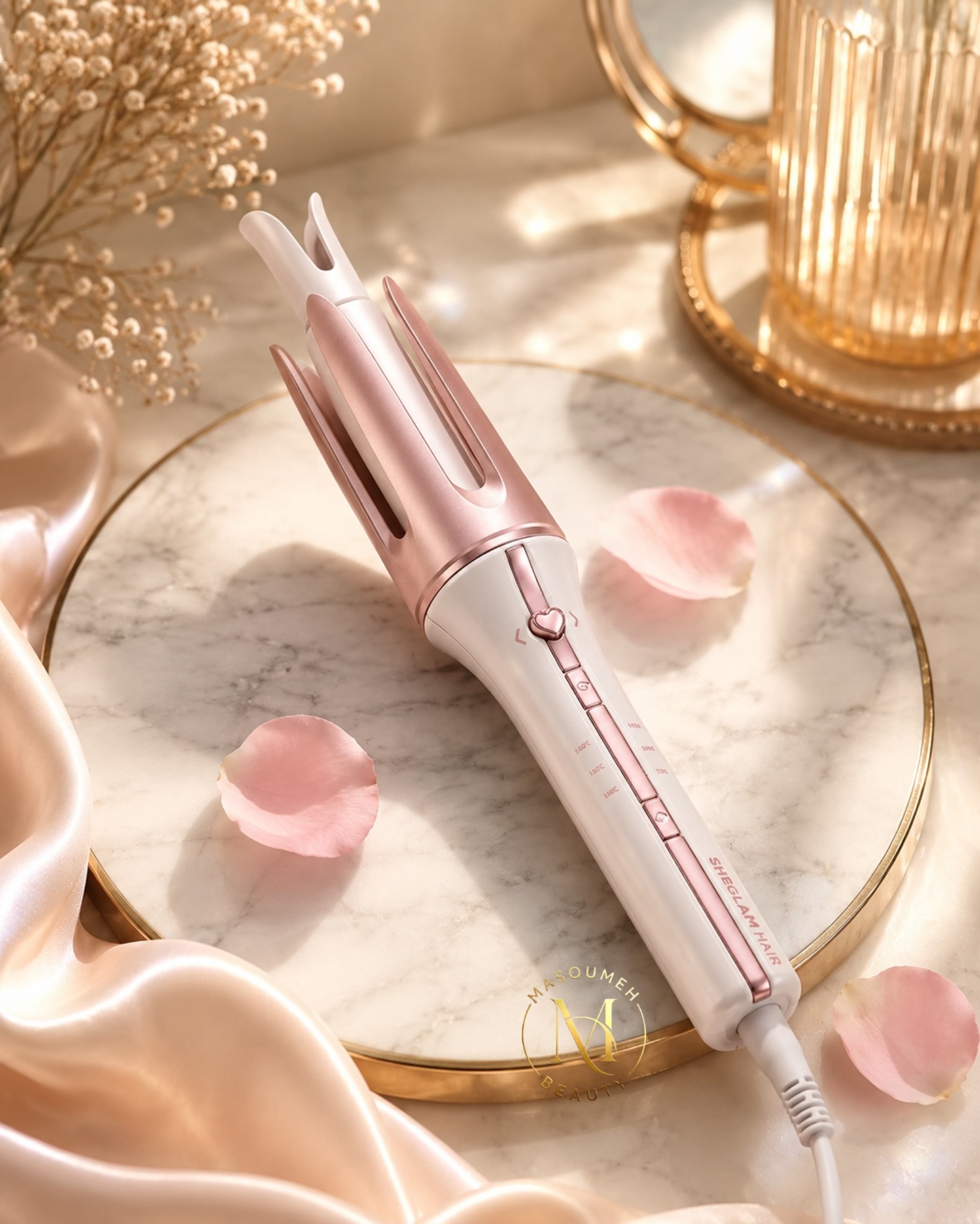 فر کننده مو اتوماتیک شیگلم مدل Cupid’s Charm سایز 19 میلی متر