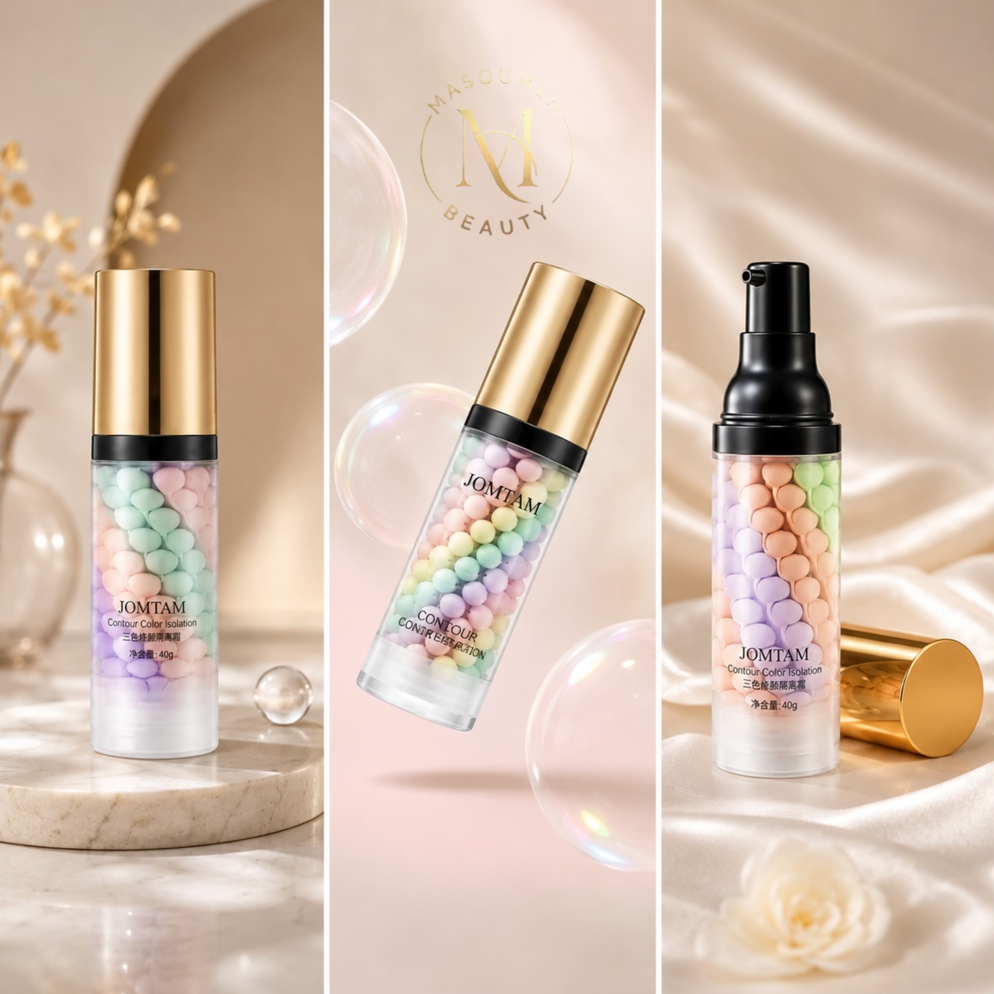 پرایمر اصلاح رنگ پوست جومتام (JOMTAM Color Correcting Primer