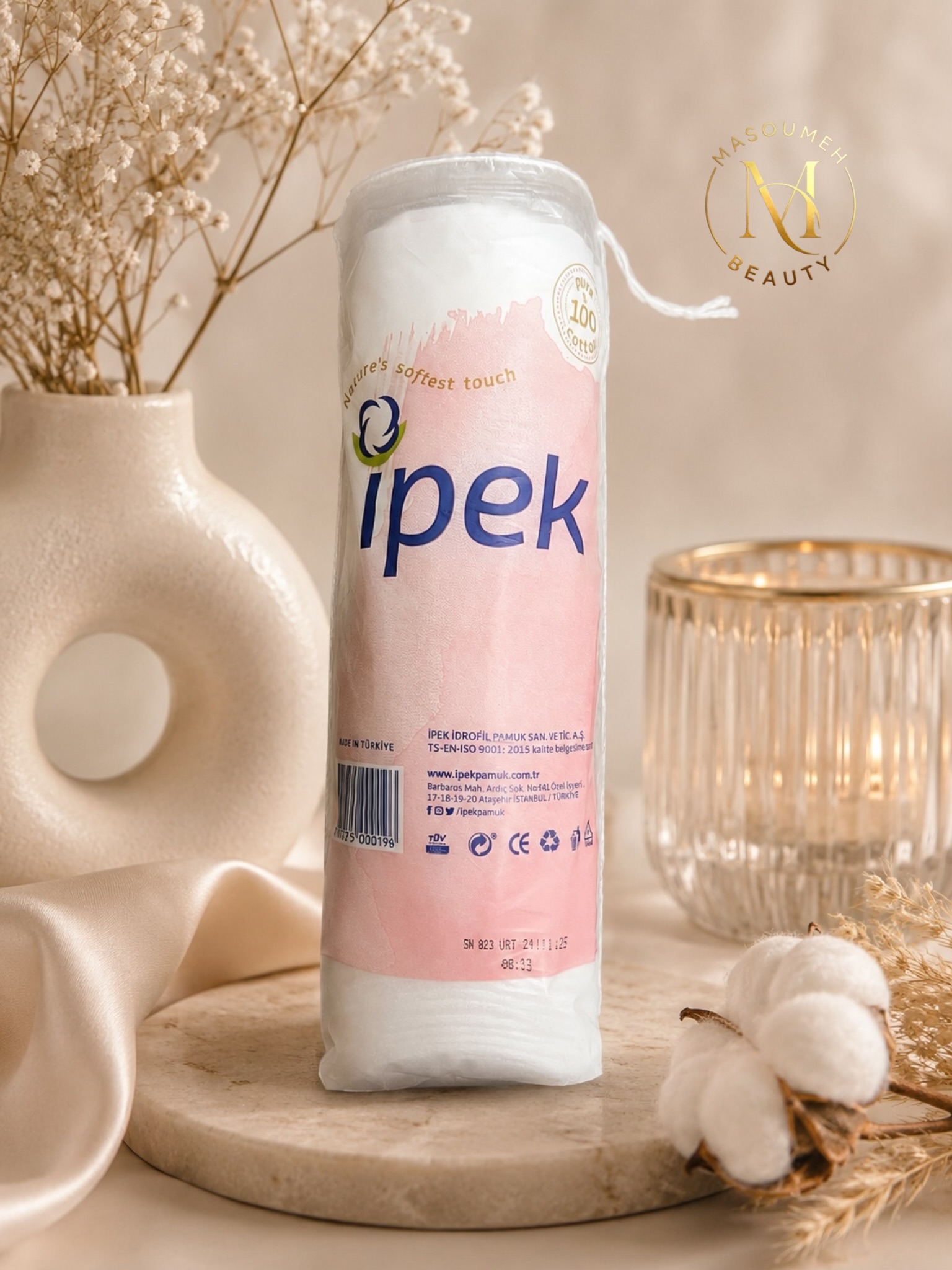 پد آرایش پاک‌کن ایپک Ipek