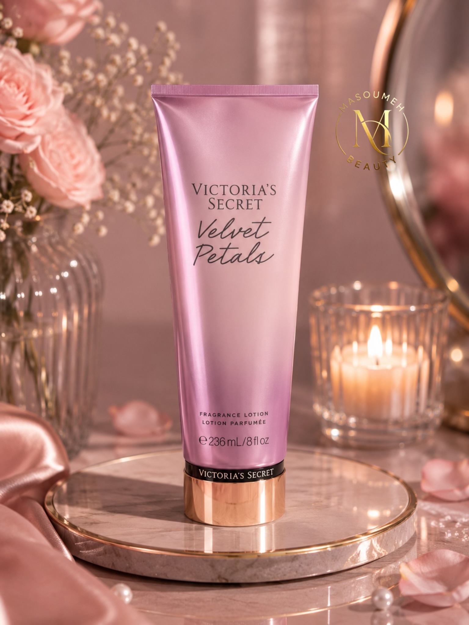 لوسیون بدن ویکتوریا سکرت مدل Velvet Petals