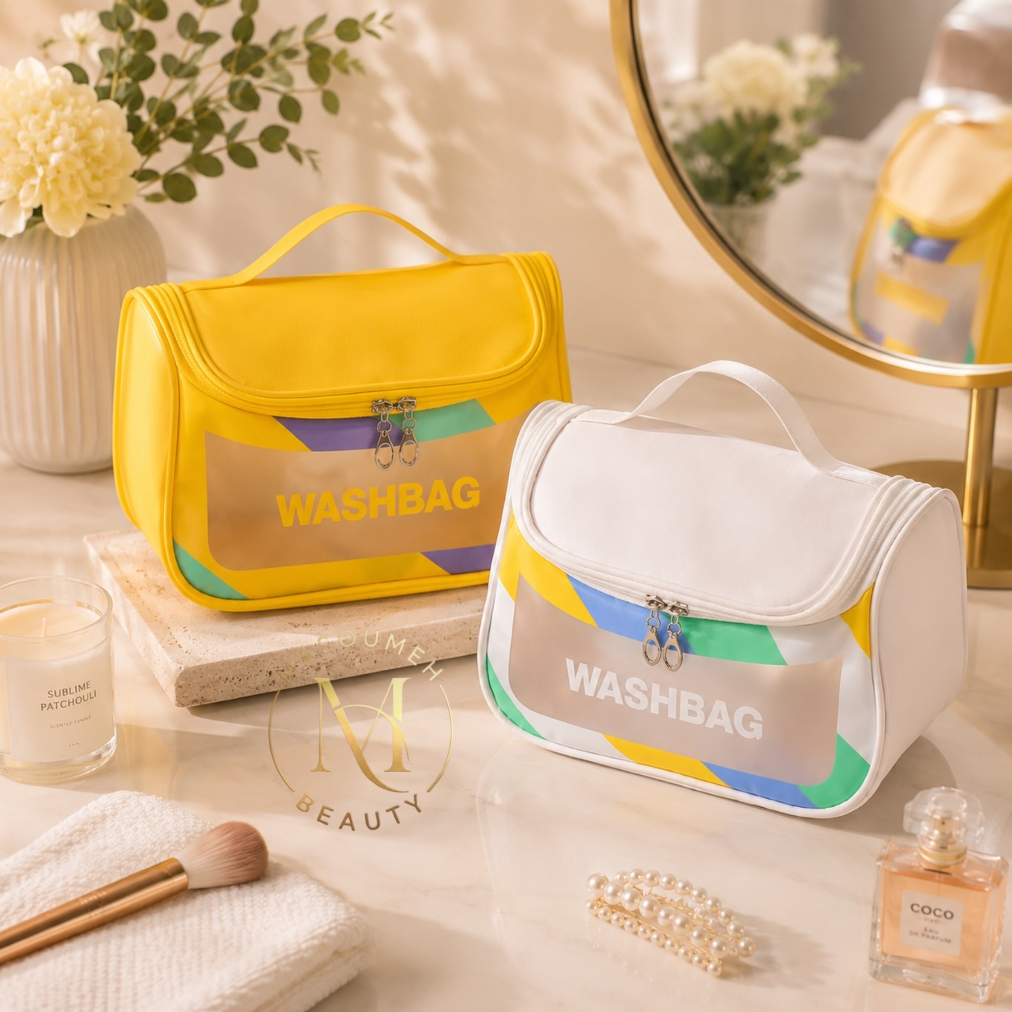 کیف نظم‌دهنده و واش‌بگ سفری مدل Washbag دسته‌دار