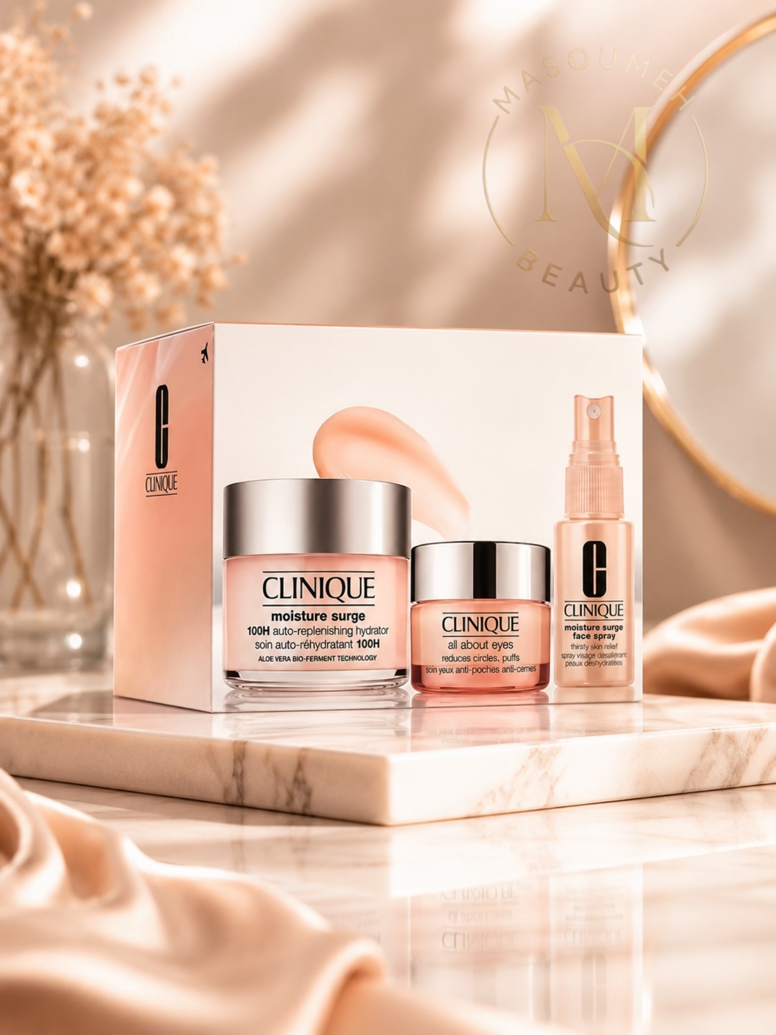 ست آبرسان و روشن‌کننده کلینیک Hydrate & Brighten Trio
