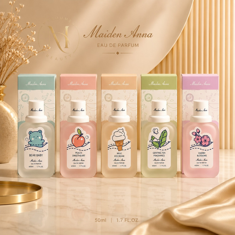 عطر فانتزی Maiden Anna حجم 50 میلیلیتر (5 رایحه)