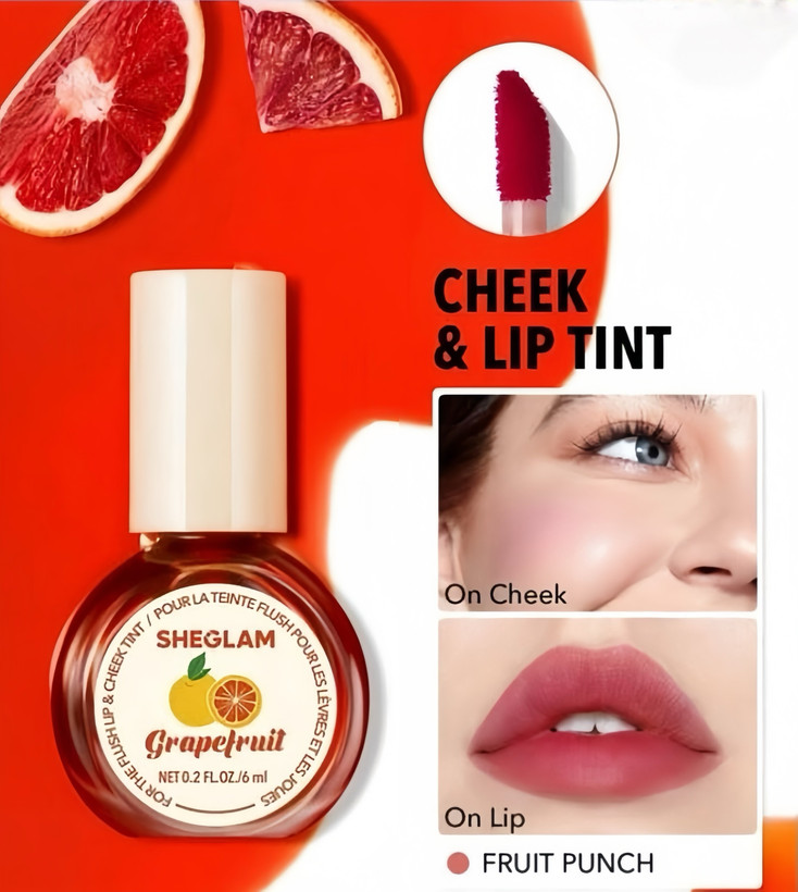 تینت مایع لب و گونه شیگلم
