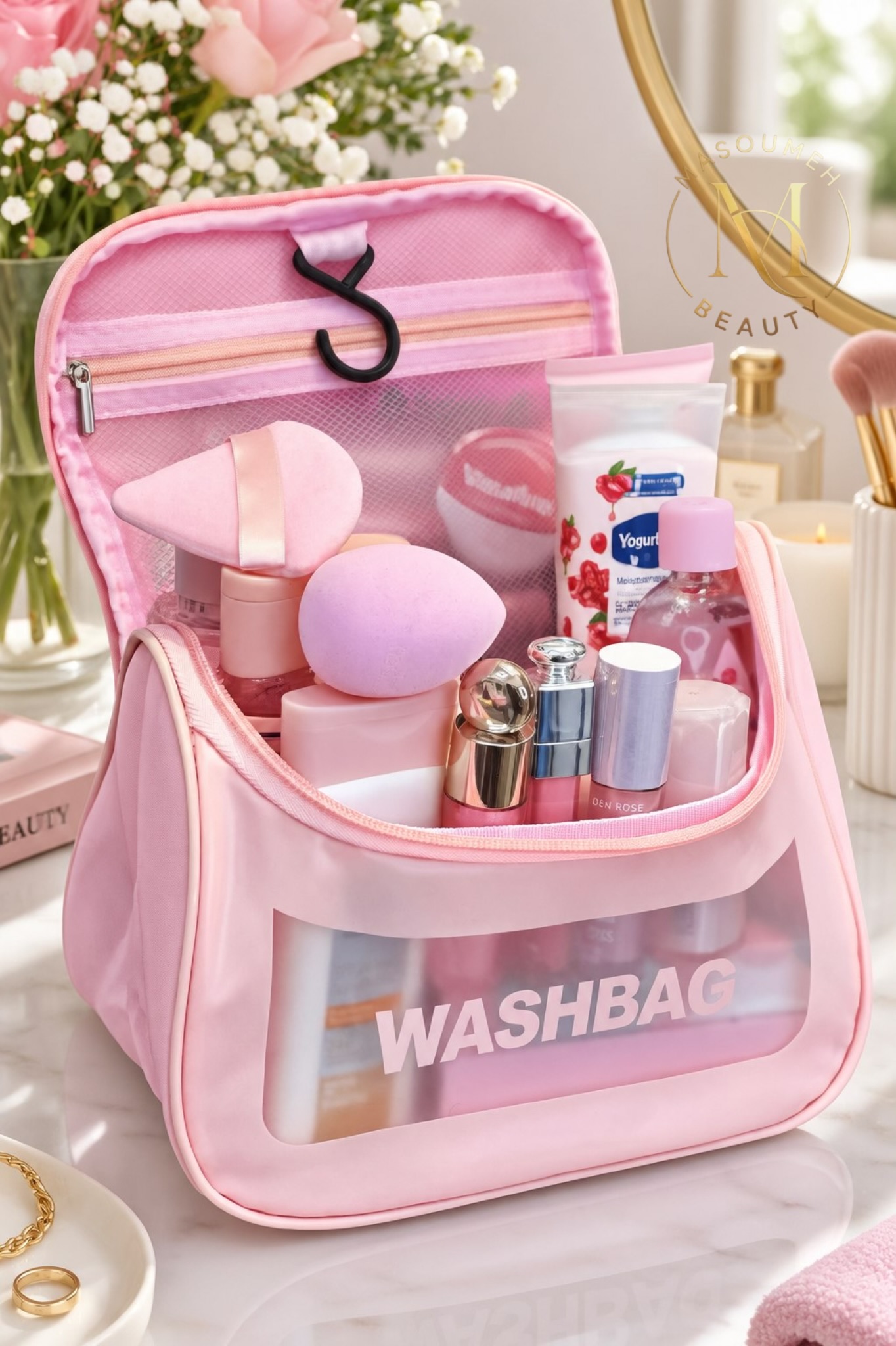 کیف نظم‌دهنده و واش‌بگ سفری مدل Washbag دسته‌دار